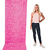 Dark Pink Floral Sheeting Backdrop Image 1