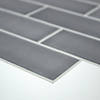 Dark stone gray ceramic sticktile Image 3