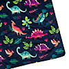 Darling Dinosaurs Plush Baby Blanket Image 3