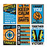 Dart Battle Party Wall Cutouts - 6 Pc. Image 1