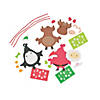 Dated Christmas Character Ornament Craft Kit - Makes 12 Image 1