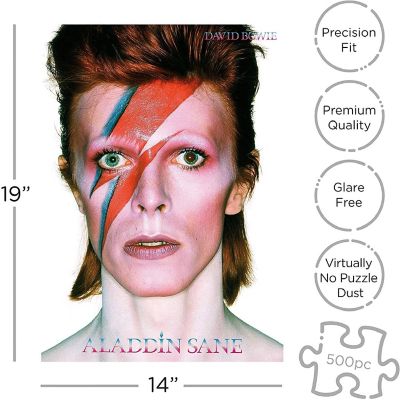 David Bowie Aladdin Sane 500 Piece Jigsaw Puzzle Image 1
