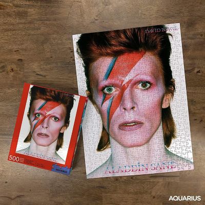 David Bowie Aladdin Sane 500 Piece Jigsaw Puzzle Image 2