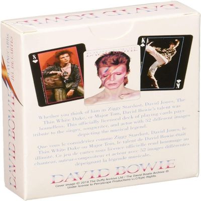 David Bowie Playing Cards  52 Card Deck + 2 Jokers Image 2