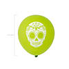 Day of the Dead 11" Latex Balloons - 12 Pc. Image 1