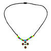 Day of the Dead Cross Necklace Craft Kit - Makes 12 Image 1
