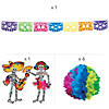 Day of the Dead Decorating Kit - 9 Pc. Image 1
