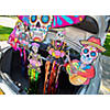 Day of the Dead Trunk-or-Treat Deluxe Decorating Kit - 9 Pc. Image 2