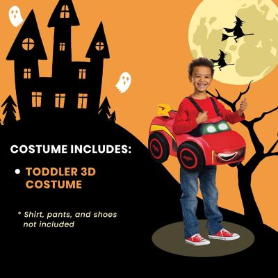 DC Batwheels 3D  Redbird Child Costume  One Size Image 3