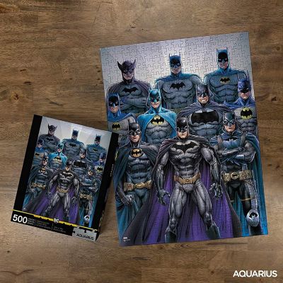 DC Comics Batman Batsuits 500 Piece Jigsaw Puzzle Image 2
