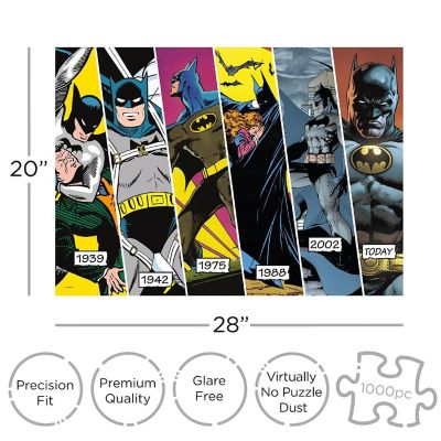 DC Comics Batman Timeline 1000 Piece Jigsaw Puzzle Image 1