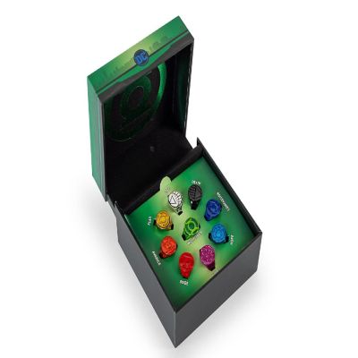DC Comics Green Lantern Power Rings  Lantern Corps Power Rings  9-Ring Set Image 1