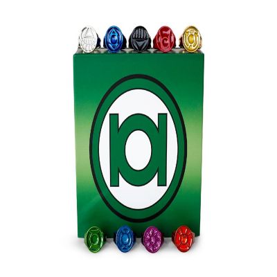 DC Comics Green Lantern Power Rings  Lantern Corps Power Rings  9-Ring Set Image 2