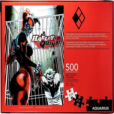 DC Comics Harley Quinn & Joker 500 Piece Jigsaw Puzzle Image 2