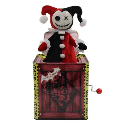 DC Comics Harley Quinn Jack-In-The-Box With Stickers Image 2