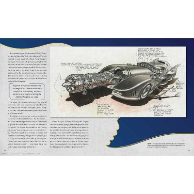 DC Comics Incredibuilds Batmobile 3D Wood Model and Book Image 1