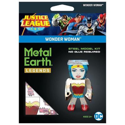 DC Comics Metal Works Wonder Woman 3D Metal Model Kit Image 2