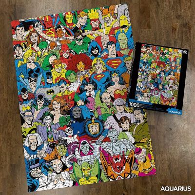 DC Comics Retro Cast 1000 Piece Jigsaw Puzzle Image 2
