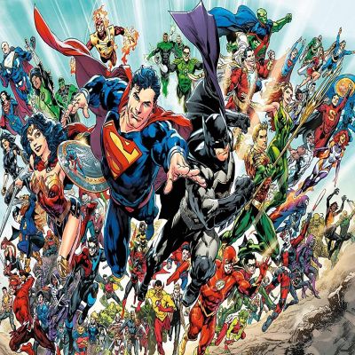 DC Comics Superheroes 3000 Piece Jigsaw Puzzle Image 3