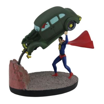 DC Comics Superman Action Comics #1 Premium Motion Statue Image 1