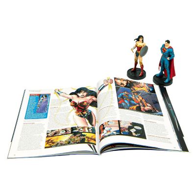 DC Comics Superman and Wonder Woman Plus Collectibles Book and Figures Image 1