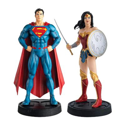 DC Comics Superman and Wonder Woman Plus Collectibles Book and Figures Image 2