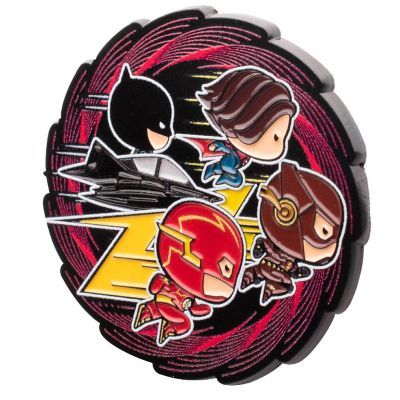 DC Comics The Flash and and Friends Enamel Pin Image 1