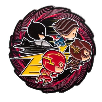 DC Comics The Flash and and Friends Enamel Pin Image 1