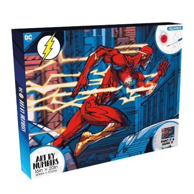 DC Comics The Flash Art By Numbers Painting Kit Image 1