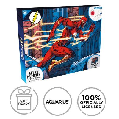 DC Comics The Flash Art By Numbers Painting Kit Image 2