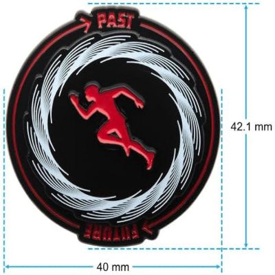 DC Comics The Flash Spinning Enamel Collector Pin Image 2