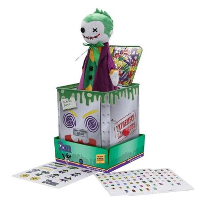 DC Comics The Joker Jack-in-the-Box With Stickers Image 1