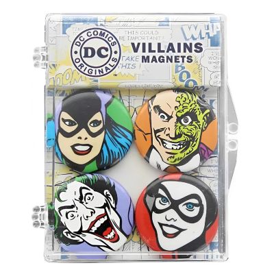 DC Comics Villains Magnet 4-Pack Image 1