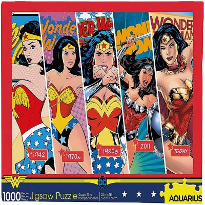 DC Comics Wonder Woman Timeline 1000 Piece Jigsaw Puzzle Image 1