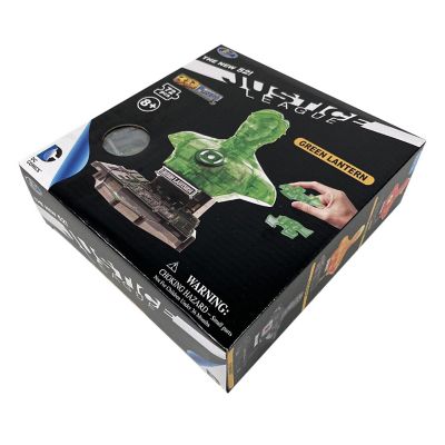 DC Green Lantern 72 Piece 3D Jigsaw Puzzle  Crystal Color Image 2