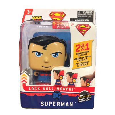 DC Lock N Roll Hybrid Figure To Vehicle Superman Image 1