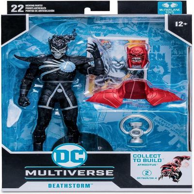 DC Multiverse 7 Inch Action Figure  Blackest Night Deathstorm Image 2