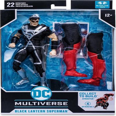 DC Multiverse 7 Inch Action Figure  Blackest Night Superman Image 2