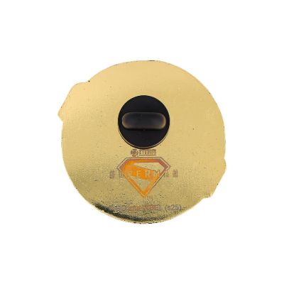 DC Studios Superman Daily Planet Gold Logo Enamel Pin Image 2