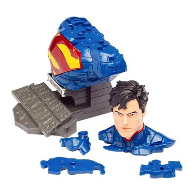 DC Superman 72 Piece 3D Jigsaw Puzzle  Solid Color Image 1