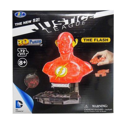 DC The Flash 72 Piece 3D Jigsaw Puzzle  Crystal Color Image 1