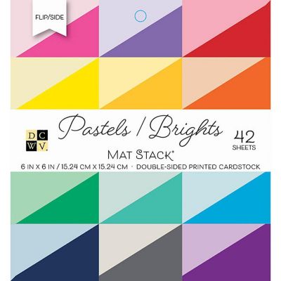 Dcwv Mat Stack 6 X 6 Pastels Double Sided (42 Sh) Image 1