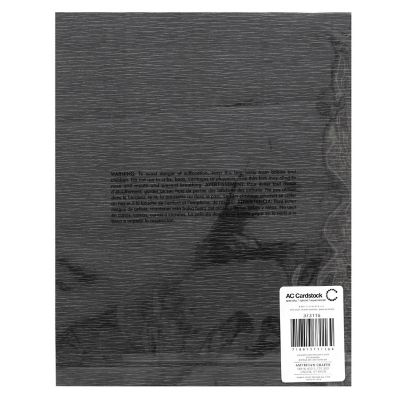 DCWV Petal Tissue Paper 8.5"X11"-Black Image 1