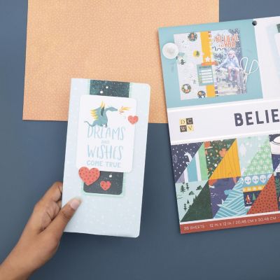 DCWV Premium Paper 12"X12" 36/Pkg-Believe Image 3