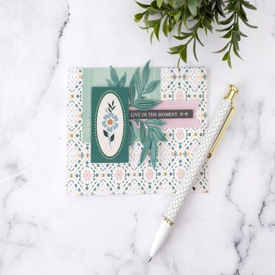 DCWV Premium Paper 12"X12" 36/Pkg-Emerald Flora Image 2