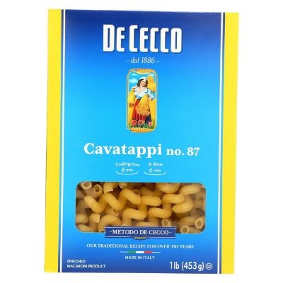 De Cecco Pasta - Pasta - Cavatappi - Case of 12 - 16 oz Image 1