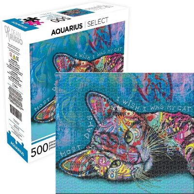 Dean Russo Cat 2 500 Piece Jigsaw Puzzle Image 1