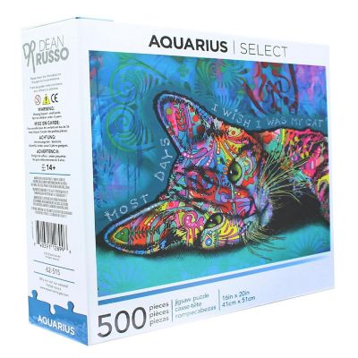 Dean Russo Cat 2 500 Piece Jigsaw Puzzle Image 1
