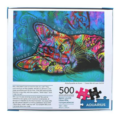 Dean Russo Cat 2 500 Piece Jigsaw Puzzle Image 2