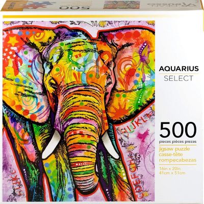 Dean Russo Elephant 500 Piece Jigsaw Puzzle Image 1